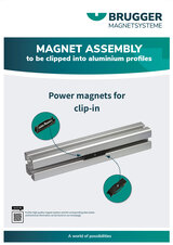 Photo de couverture Profilés en aluminium Anglais | © Brugger GmbH