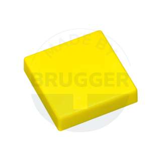 Office magnet yellow square 35mm | © Brugger GmbH