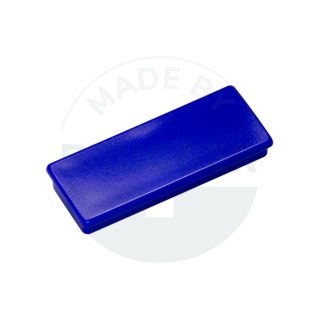 Office magnet blue rectangular 55mm | © Brugger GmbH