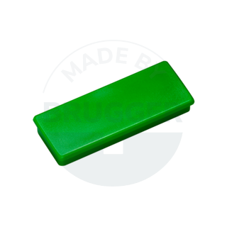 Office magnet green rectangular 55mm | © Brugger GmbH
