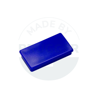 Office Magnet blue rectangular 37mm | © Brugger GmbH
