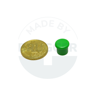 Office magnet round green 10mm | © Brugger GmbH