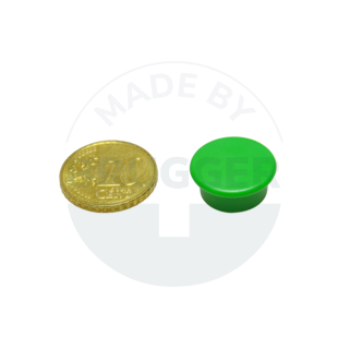 Office magnet round green 16mm  | © Brugger GmbH