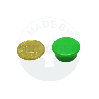 Office magnet round green 20mm  | © Brugger GmbH