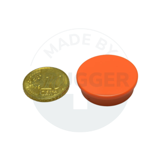 Office magnet round orange25mm | © Brugger GmbH
