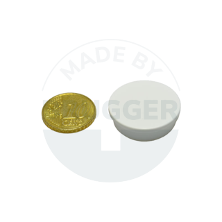 Office magnet round white 25mm  | © Brugger GmbH