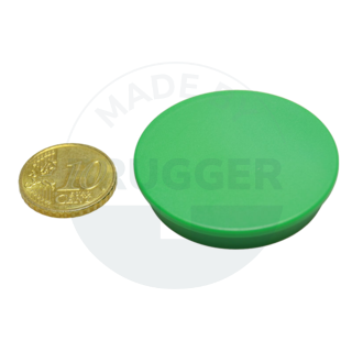 Office magnet round green 40mm  | © Brugger GmbH