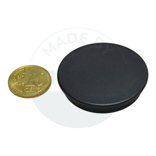 Office magnet round black 40mm  | © Brugger GmbH