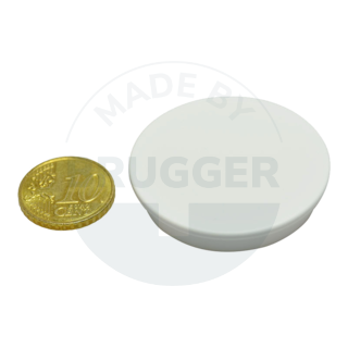 Office magnet round white 40mm  | © Brugger GmbH