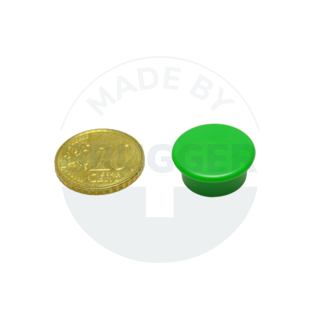 Office magnet round green 18mm | © Brugger GmbH
