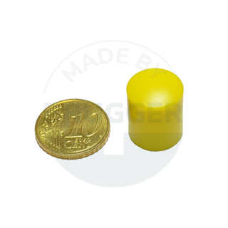 Cylinder magnet 14mm yellow  | © Brugger GmbH