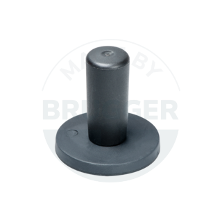 Rubberised magnet with handle 43mm | © Brugger GmbH
