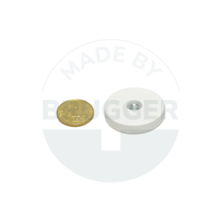Rubberised magnet with internal thread | © Brugger GmbH