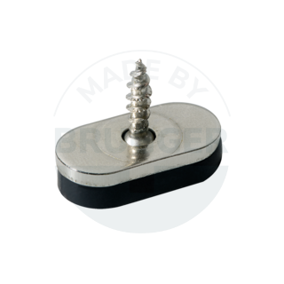 Magnetic fitting for flush mounting  | © Brugger GmbH