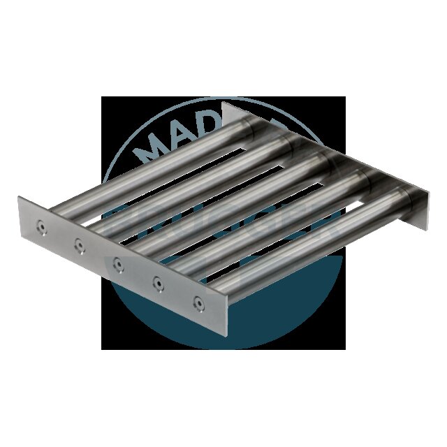 Grille de filtre magnétique carrée en NdFeB version vissée | © Brugger GmbH