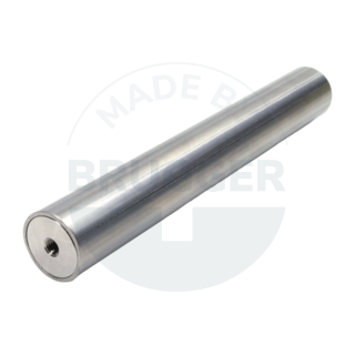 Barre de filtre magnétique en NdFeB ⌀25mm avec filetage intérieur des deux côtés | © Brugger GmbH