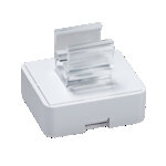 Hakenmagnet-DEKA-34KAm-start | © Brugger GmbH POS-Magnete für Plakatrahmen aus Hartferrit, rechteckig, weiß | © Brugger GmbH