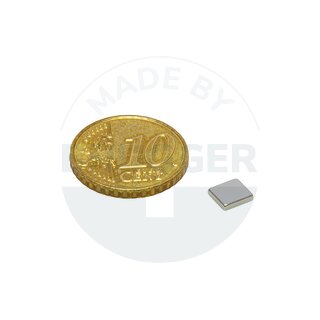 Block magnet of NdFeB, until 80°C | © Brugger GmbH
