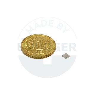Block magnet of NdFeB, until 80°C | © Brugger GmbH