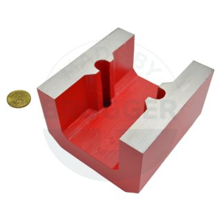 Horseshoe magnet arch form red | © Brugger GmbH
