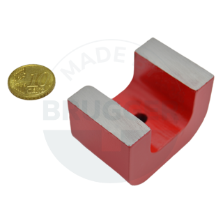 Horseshoe magnet arch form red | © Brugger GmbH