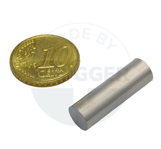 Bar magnet cylinder shape 8x25mm | © Brugger GmbH