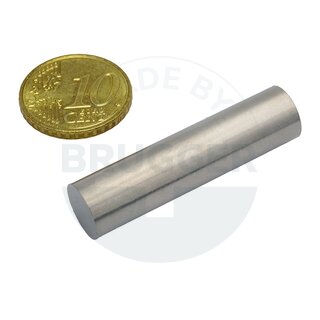 Bar magnet cylinder shape 10x40mm | © Brugger GmbH