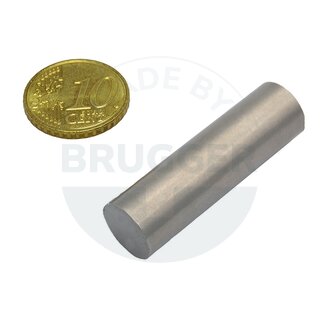 Bar magnet cylinder shape 12x40mm | © Brugger GmbH