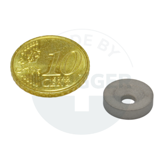 Ring magnet with samarium cobalt with countersink | © Brugger GmbH