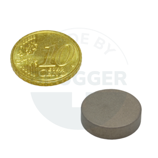 Disc magnet made of samarium cobalt | © Brugger GmbH