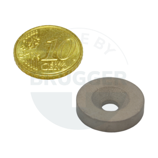 Ring magnet with samarium cobalt with countersink | © Brugger GmbH