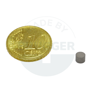 Disc magnet made of samarium cobalt | © Brugger GmbH