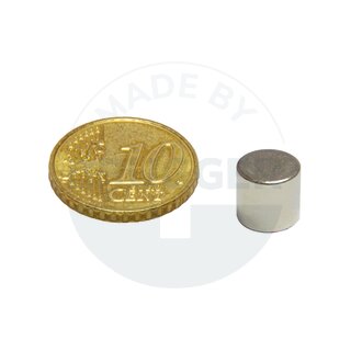 Disc magnet of NdFeB, until 80°C | © Brugger GmbH