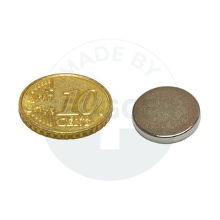 Disc magnet of NdFeB, until 80°C | © Brugger GmbH