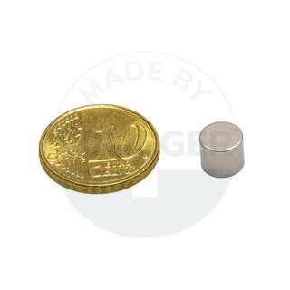 Disc magnet of NdFeB, until 80°C  | © Brugger GmbH