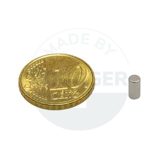 Bar magnet made of NdFeB, until 80°C | © Brugger GmbH