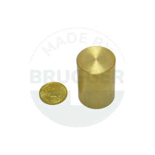 Bar gripp of NdFeB brass housing fitting tolerance h6 25mm | © Brugger GmbH