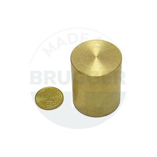 Bar gripp of NdFeB brass housing fitting tolerance h6 32mm | © Brugger GmbH