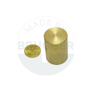 Bar gripp of SmCo brass housing fitting tolerance h6 25mm | © Brugger GmbH